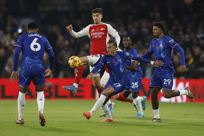 Chelsea - Arsenal | Arsenal je gostoval pri Chelseaju, londonski derbi pa ni dal zmagovalca.  | Foto Reuters