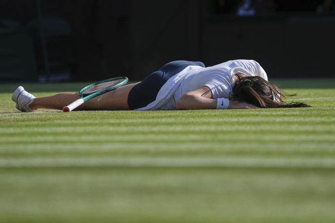 Amanda Anisimova | Amanda Anisimova se je uvrstila v finale Wimbledona, za tem pa se skriva posebna zgodba. | Foto Guliverimage