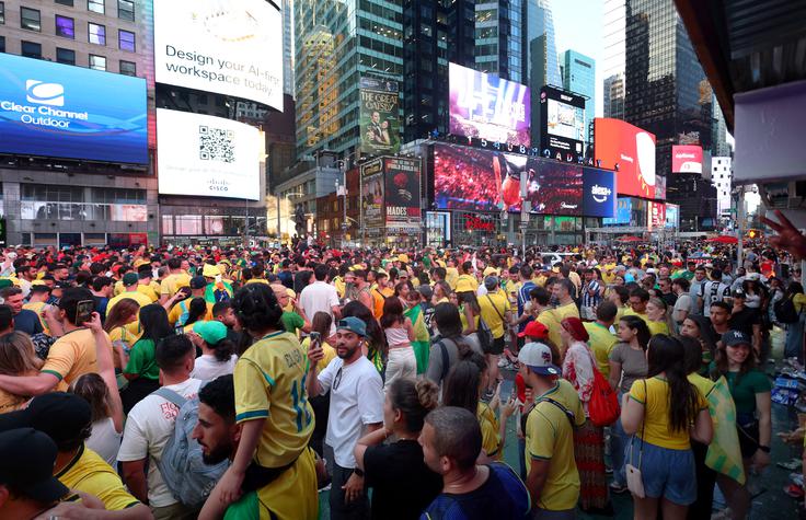 Brazilija New York | Foto: Reuters