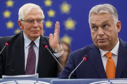 Borrell in Orban spet na bojni nogi