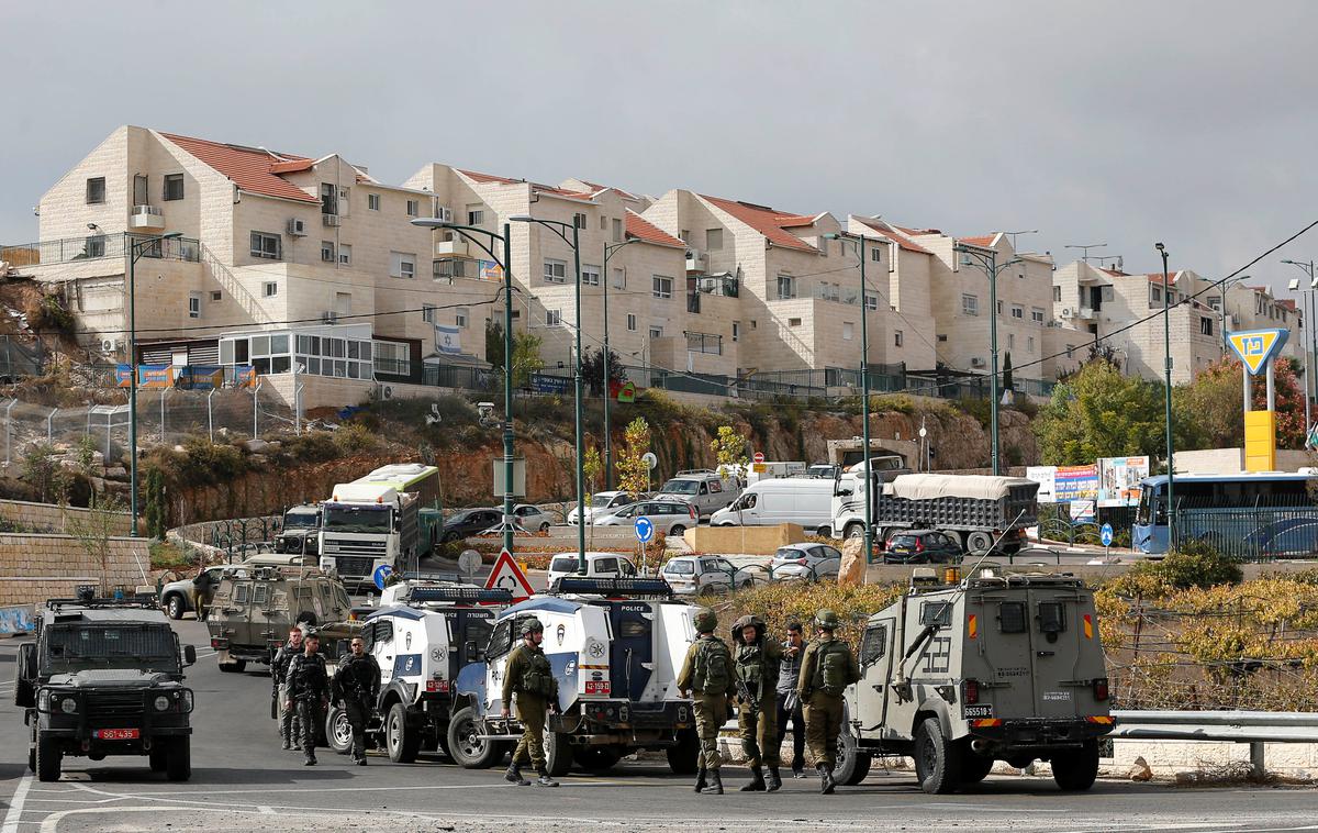 Judovske naselbine na Zahodnem bregu | Foto Reuters