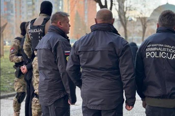 Policija. Aretacija. Mafijski umor. | Operativno-taktične aktivnosti se izvajajo na podlagi mednarodnega zaprosila slovenske Policije.  | Foto mup.ks.gov.ba