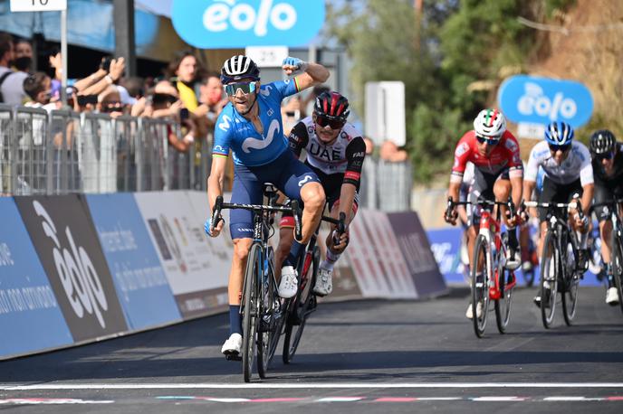 Alejandro Valverde | Alejandro Valverde se veseli že 130. zmage v karieri. | Foto Guliverimage