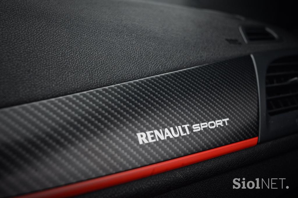 Renault megane RS - fotogalerija testnega vozila