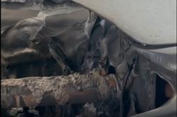 Huda smola za slovenskega glasbenika: zgorel mu je avtomobil