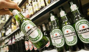 Heineken v prvem četrtletju za štirikrat povečal dobiček
