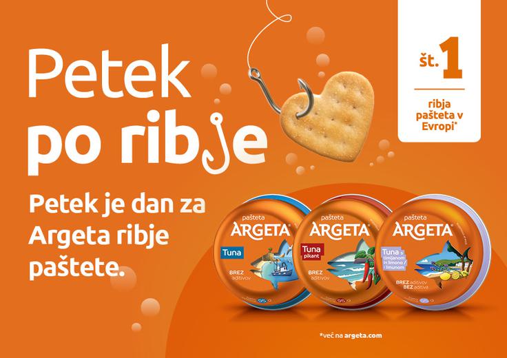 Argeta - ribje paštete | Foto: Argeta