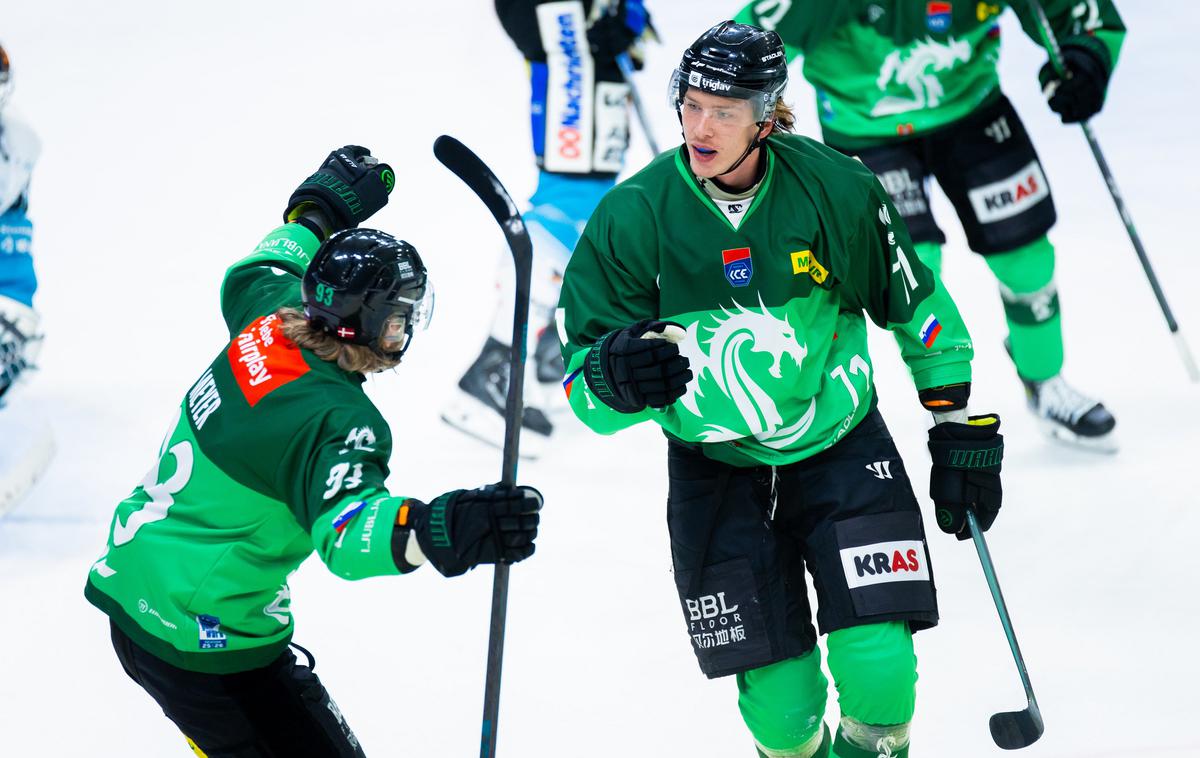 HK Olimpija Linz | Olimpija domači dvojček tekem zvečer odpira proti Linzu. | Foto Filip Barbalić