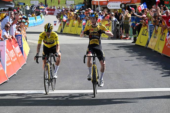 Primož Roglič Jonas Vingegaard | Pri ekipi Jumbo-Visma bodo v lovu na rdečo majico zmagovalca Vuelte stavili na Primoža Rogliča in Jonasa Vingegaarda. | Foto Guliverimage