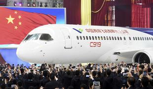 Kitajski odgovor Boeingu in Airbusu: lahko C919 pretrese letalsko industrijo?