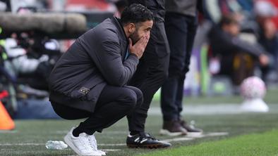 Šeško kljub golu potrt, Amorim na udaru kritik, a ostaja na klopi