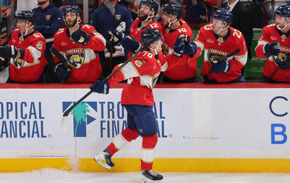 Florida Panthers | Brad Marchand v akciji. | Foto Reuters