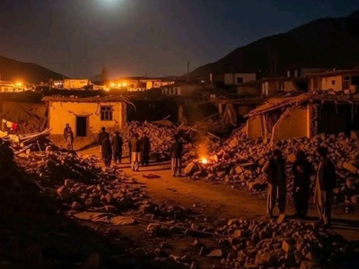 Afganistan stresel močan potres: bojijo se, da je umrlo več sto ljudi