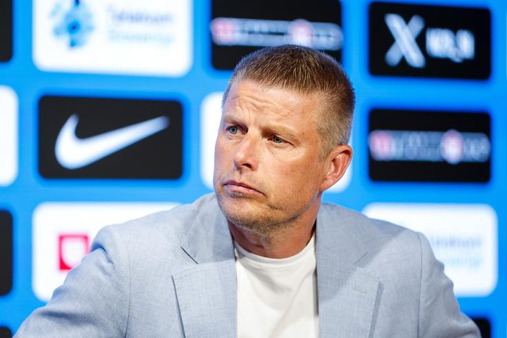 Selektor Andrej Razdrh se vneto pripravlja na četrtkov dvoboj z Nemčijo. | Foto: Aleš Fevžer