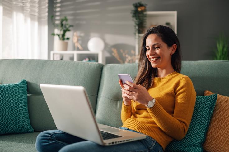 V enem letu se je količina mobilnega podatkovnega prenosa v omrežju Telekoma Slovenije povečala za 35 odstotkov. | Foto: Shutterstock