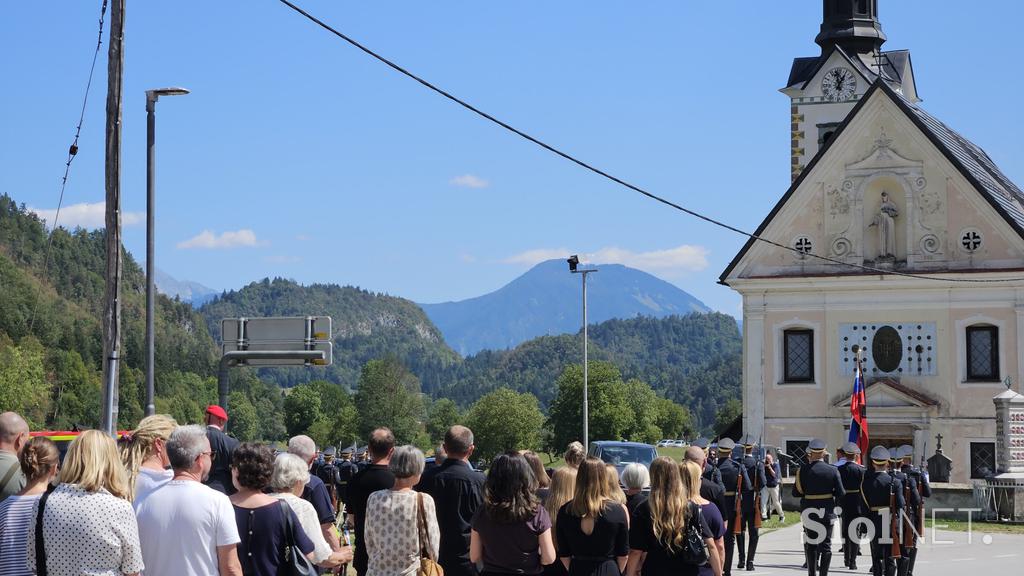 Pogreb igralke Milene Zupančič