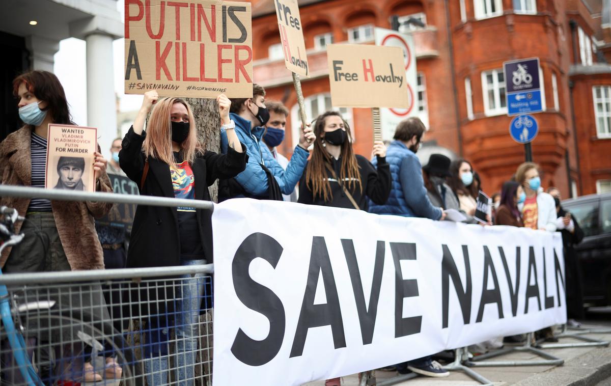 Aleksej Navalni protesti v podporo Moskva | V Sankt Peterburgu so aretirali največ ljudi, in sicer 806.  | Foto Guliverimage