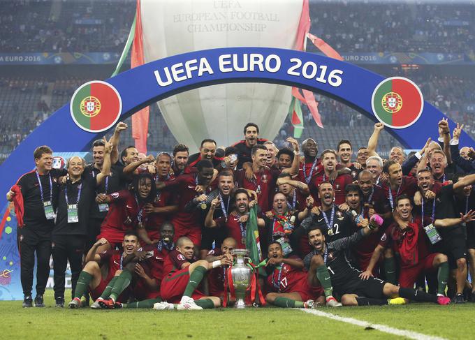 Cristiano Ronaldo je leta 2016 s Portugalsko osvojil naslov evropskega prvaka. | Foto: Guliverimage/Vladimir Fedorenko
