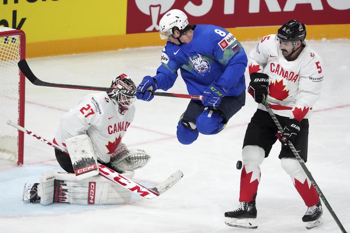 SP v hokeju 2023, slovenska hokejska reprezentanca : Kanada, Žiga Jeglič | Slovenci so proti Kanadi povedli z 1:0, na koncu pa izgubili z 2:5. | Foto Guliverimage