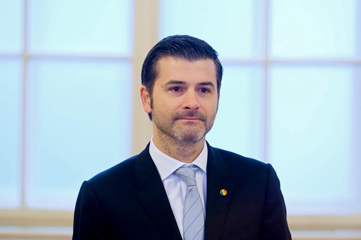 Romunski veleposlanik v Sloveniji Alexandru Grădinar | Foto: STA