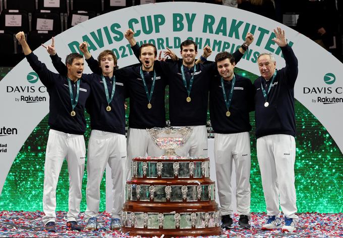 Rusi so osvojili Davisov pokal tretjič. | Foto: Reuters