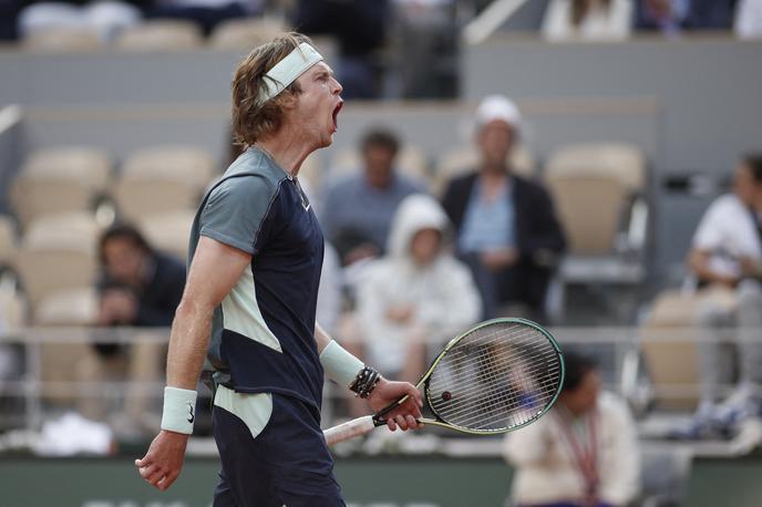 Roland Garros četrtfinale Rubljev | Andrej Rubljov je drugi nosilec turnirja v Hamburgu. | Foto Reuters