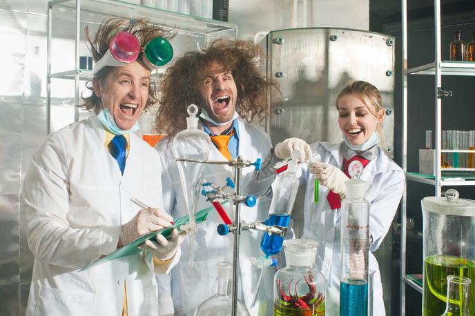 Znanstveniki, smeh | Foto Thinkstock