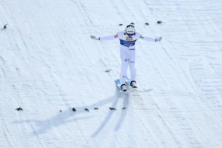 Timi Zajc se oziroma k sobotni tekmi. | Foto: Reuter