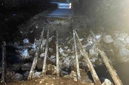 Takšno je stanje v Brdih po hudem neurju #foto