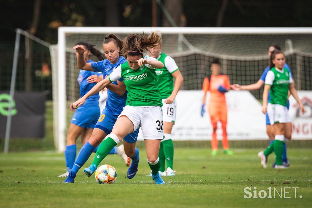 ŽNK Pomurje Beltinci, Hibernian, liga prvakinj