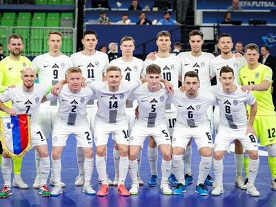 Slovenska futsalska vrsta izgubila proti Srbom