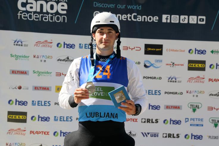 Kajak kanu, Jan Ločnikar | Foto: Nina Jelenc