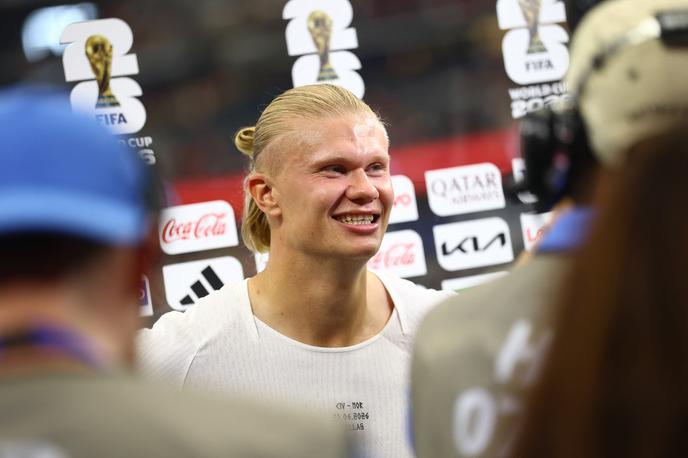 Erling Haaland | Erling Haaland komaj čaka naslednji izziv. Norveško v New Yorku čaka Brazilija. | Foto Reuters