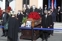 Več tisoč ljudi na Bandićevem pogrebu, med njimi tudi Zoran Janković #foto