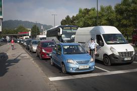 Prometni kolaps v Ljubljani