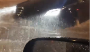 Umag pod vodo, zalilo tudi dele Poreča #video