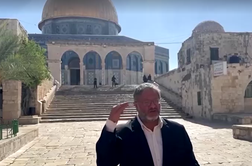 Nevarna eskalacija: izraelski minister razburil z obiskom mošeje Al Aksa #video