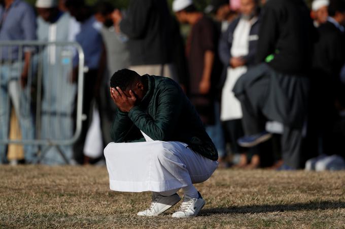 V terorističnem napadu na mošeji v Christchurchu je bilo ubitih 50 ljudi. | Foto: Reuters