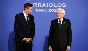 Pahor na poslovilnem obisku v Italiji: Verjetno bi moral čutiti veliko žalost, pa je ne