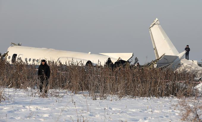 Letalska nesreča Kazahstan | Foto: Reuters