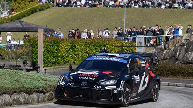 Rovanperä na svoji predzadnji dirki takoj v vodstvo #video