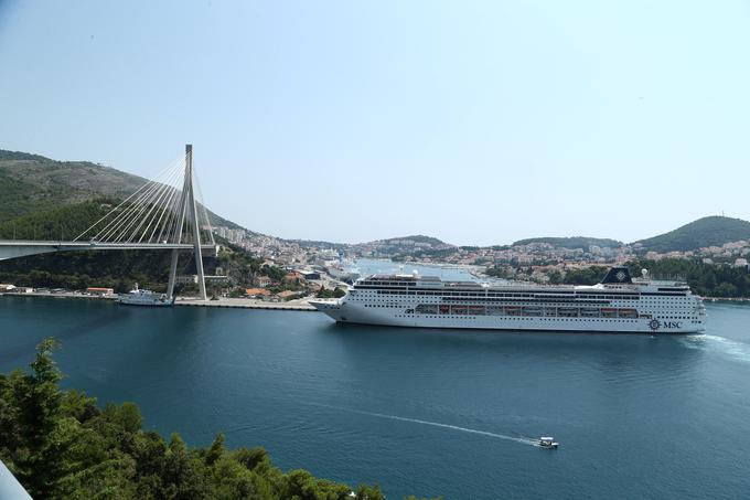 Na križarjenjih po Sredozemlju v družbi MSC letos ne načrtujejo pristankov v Dubrovniku. | Foto: Reuters