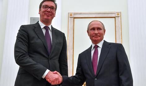 Srečala se bosta Putin in Vučić #video
