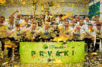 Košarkarji Cedevite Olimpije gladko do 23. naslova državnih prvakov