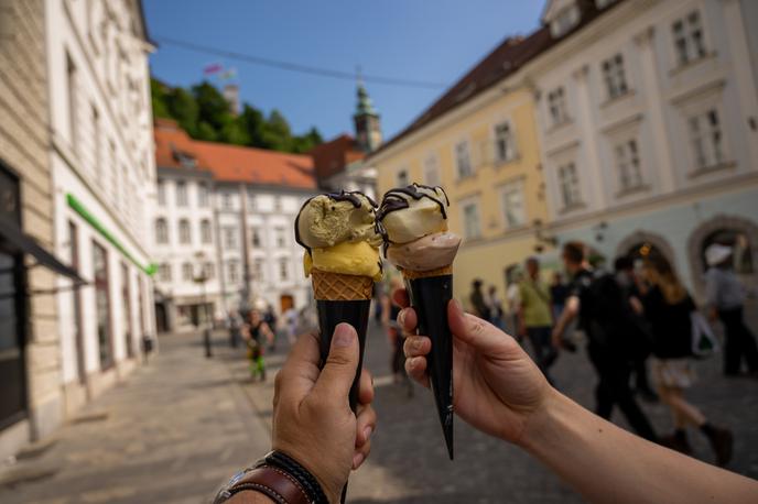 Sladoled, Ljubljana | Za ceno ene kepice v Ljubljani lahko ponekod kupite skoraj dve. | Foto Shutterstock