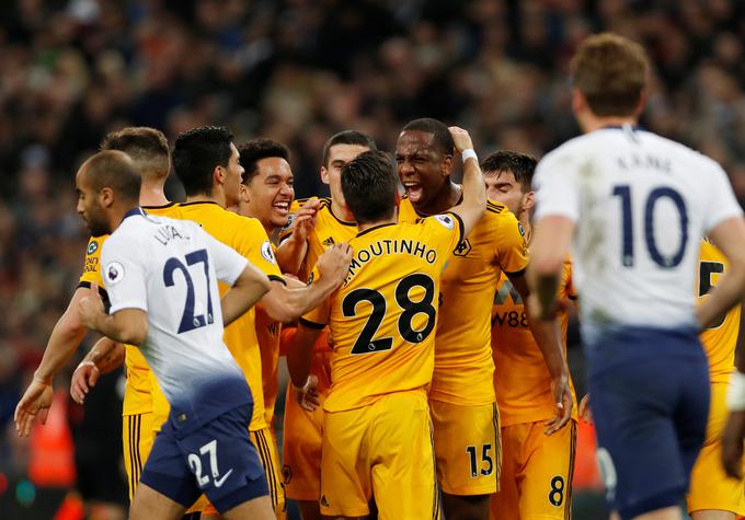 Wolverhampton je v Londonu šokiral Tottenham. | Foto: Reuters