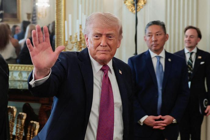 Predsednik | Tako kot druge zahodne države tudi ZDA doživljajo padec rodnosti, čeprav si je Donald Trump v svojem drugem mandatu za cilj zadal povečanje rodnosti v ZDA. | Foto Reuters