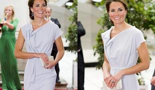 Večno elegantna Kate Middleton v srbski kreaciji