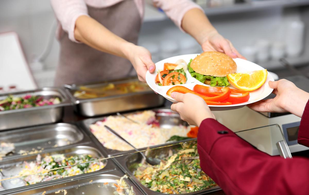 Menza. Kantina. | Študente je presenetila novica, da bodo, čeprav se je subvencija za študentsko prehrano zvišala, v številnih restavracijah za obrok od zdaj naprej odšteli več.  | Foto Shutterstock