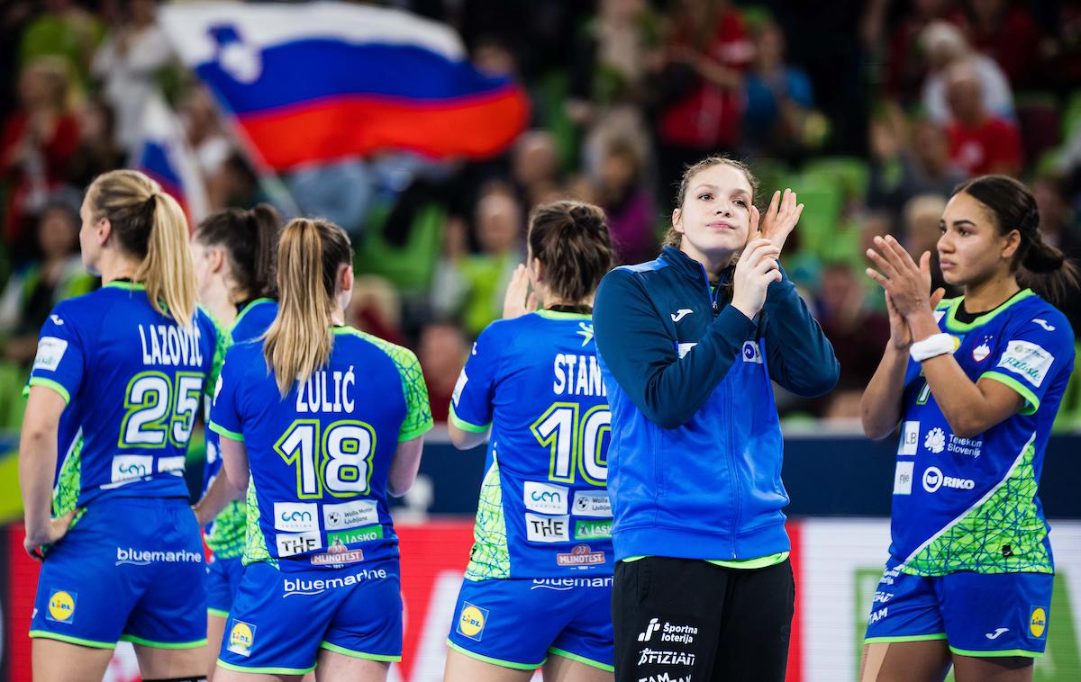 EHF Euro2022: Slovenija - Madžarska, slovenska ženska rokometna reprezentanca Maja Vojnović | Slovenske rokometašice so dobile kvalifikacijske tekmice za EP 2024. | Foto Grega Valančič/Sportida